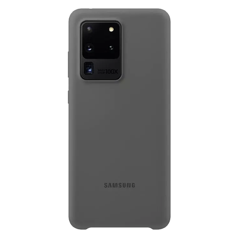 Samsung Galaxy S20 Ultra silikoninis dėklas Gray 1 img.