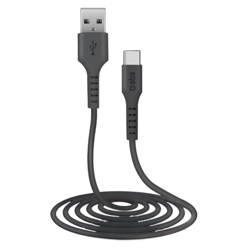 SBS kabelis USB 2.0 – Type-C 1.5m 1 img.
