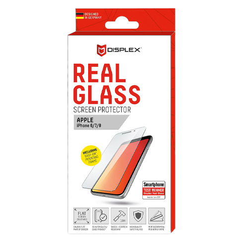 Displex Apple iPhone 6/7/8/SE 2020 ekrano apsauginis stiklas 1 img.