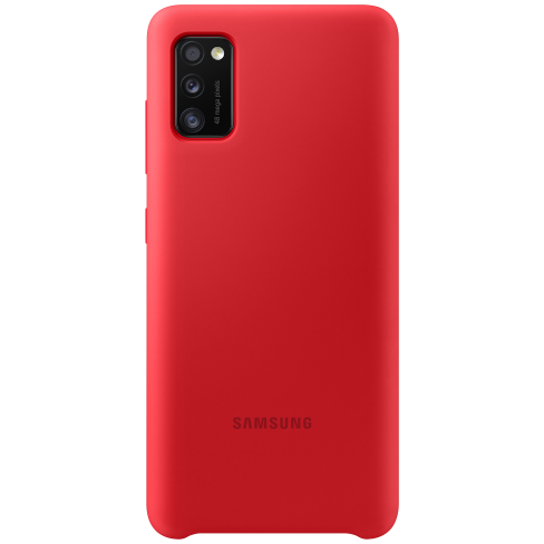 Samsung Galaxy A41 silikoninins dėklas Red 1 img.