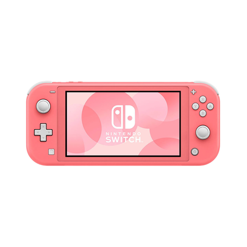 Nintendo Switch Lite žaidimų konsolė Coral Pink 1 img.