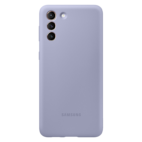Samsung Galaxy S21+ silikoninis dėklas Violet 1 img.