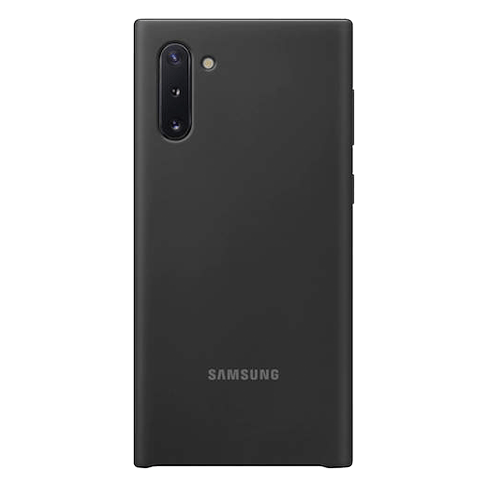 Samsung Galaxy Note 10 silikoninis dėklas Black 1 img.