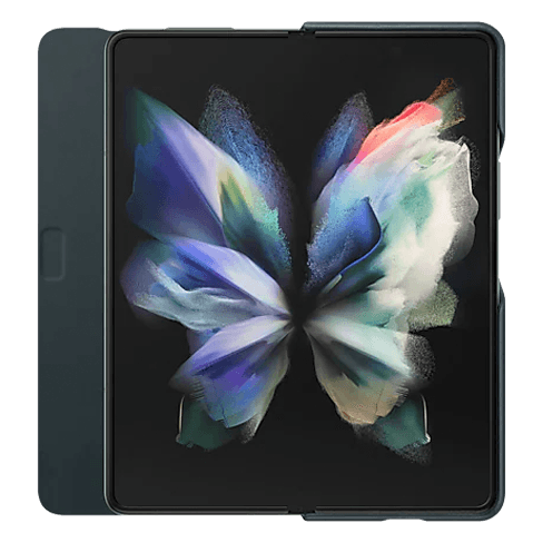 Samsung Galaxy Fold3 5G atverčiamas dėklas Green 6 img.