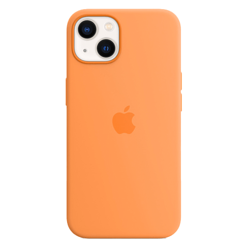 Apple iPhone 13 silikoninis dėklas su MagSafe Marigold 1 img.