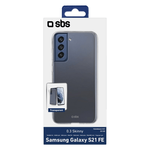 SBS Samsung Galaxy S21 FE permatomas dėklas 2 img.