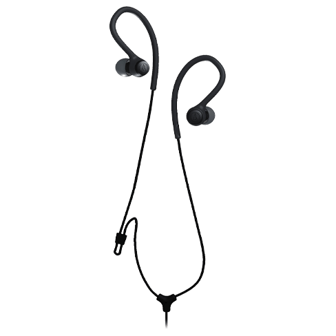 Audio Technica ATH-SPORT10 ausinės Black 2 img.