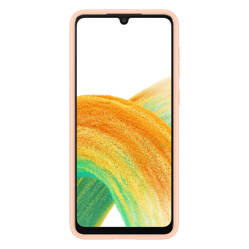 Samsung Galaxy A33 5G kortelės angos dangtelis Peach 3 img.