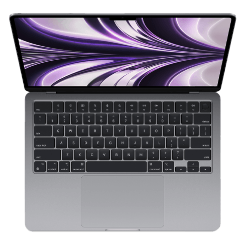 Apple MacBook Air 13” MLXW3ZE/A nešiojamas kompiuteris Space Grey 3 img.