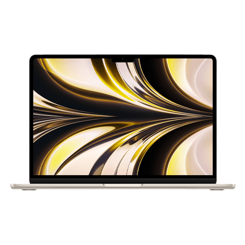 Apple MacBook Air 13” nešiojamas kompiuteris Starlight 1 img.