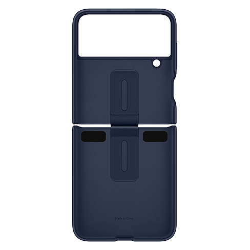 Samsung Galaxy Flip4 silikoninis dėklas su pakabuku Navy 6 img.