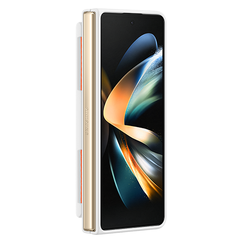 Samsung Galaxy Fold4 Grip dėklas White 3 img.
