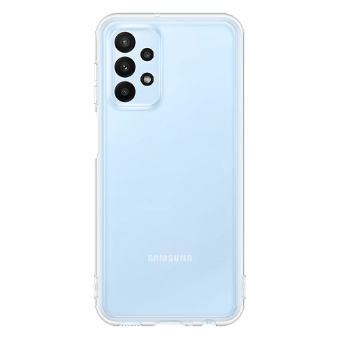 Samsung Galaxy A23 5G Soft Clear dėklas Transparent 1 img.