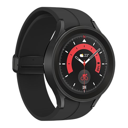 Samsung Galaxy Watch5 Pro 45mm LTE (eSIM) (Atidaryta pakuotė) Black 3 img.