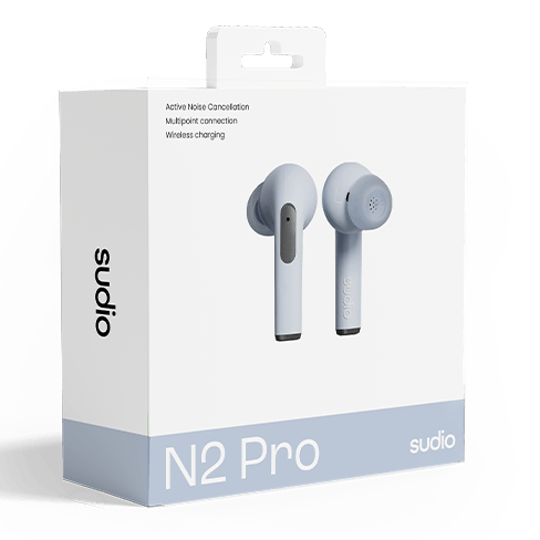 Sudio N2 Pro belaidės ausinės Blue 4 img.