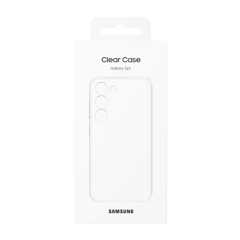Samsung Galaxy S23 Clear dėklas Transparent 5 img.