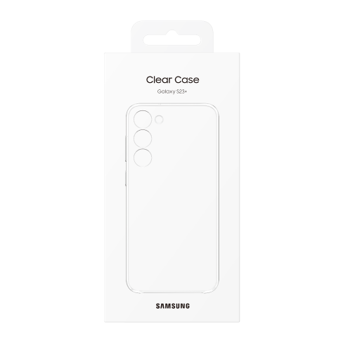 Samsung Galaxy S23+ Clear dėklas Transparent 5 img.