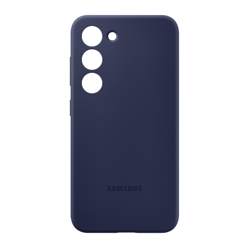 Samsung Galaxy S23 silikoninis dėklas Navy 5 img.