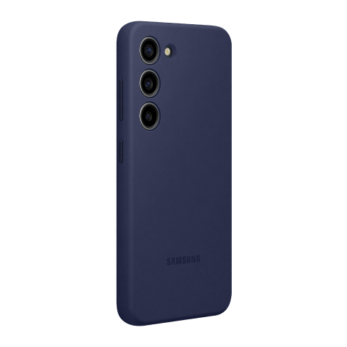 Samsung Galaxy S23 silikoninis dėklas Navy 3 img.