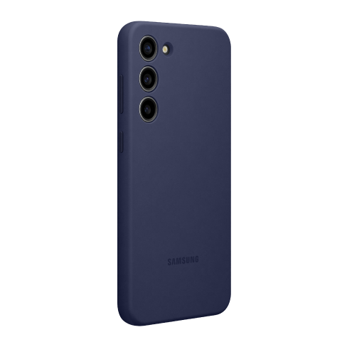 Samsung Galaxy S23+ silikoninis dėklas Navy 3 img.