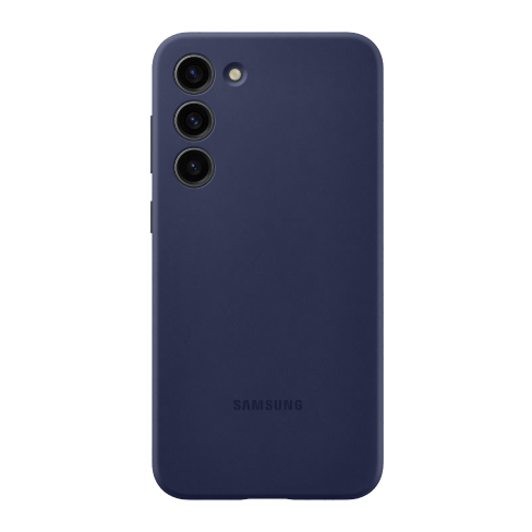 Samsung Galaxy S23+ silikoninis dėklas Navy 1 img.
