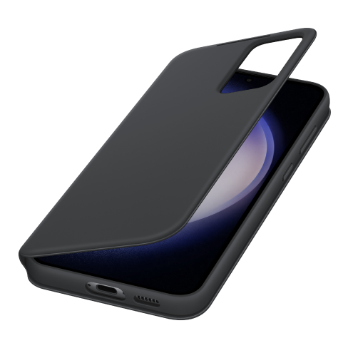 Samsung Galaxy S23+ atverčiamas dėklas Black 4 img.