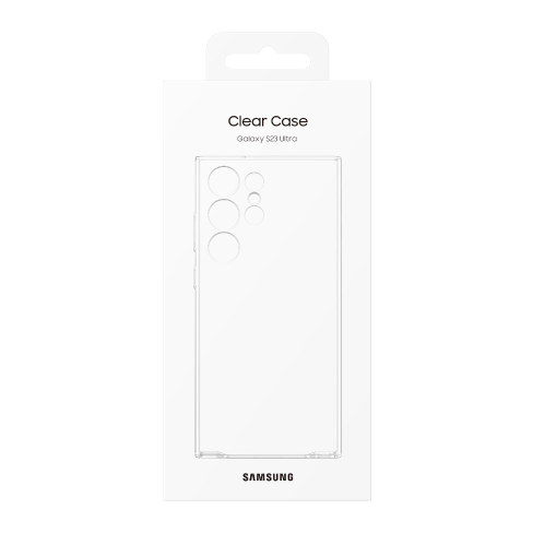 Samsung Galaxy S23 Ultra Clear dėklas Transparent 5 img.