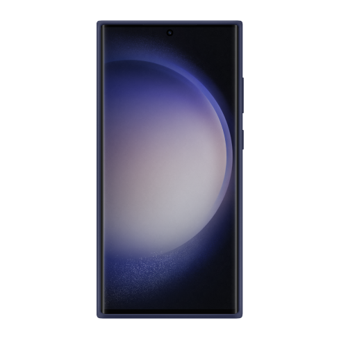 Samsung Galaxy S23 Ultra silikoninis dėklas Navy 2 img.