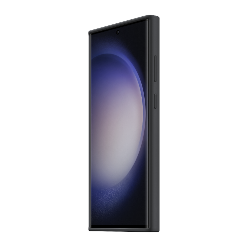 Samsung Galaxy S23 Ultra silikoninis Grip dėklas Black 4 img.