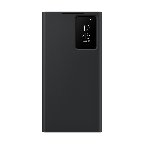 Samsung Galaxy S23 Ultra atverčiamas dėklas Black 1 img.