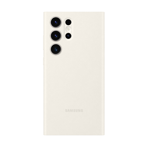 Samsung Galaxy S23 Ultra atverčiamas dėklas Cream 3 img.