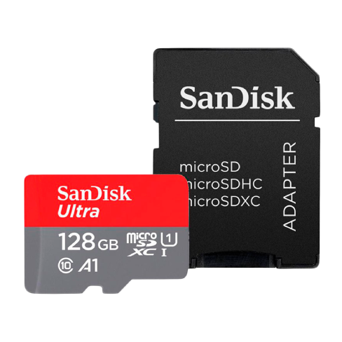 SanDisk Ultra MicroSDXC 128GB atminties kortelė 3 img.