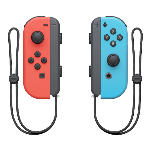 Nintendo Switch Neon Red Joy-Con (L) and Neon Blue Joy-Con (R) valdiklių rinkinys 1 img.