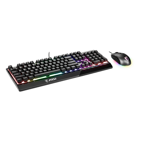 MSi Vigor GK30 Combo Gaming klaviatūra + GM11 pelė 4 img.