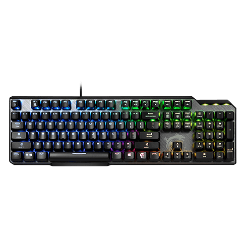MSi Vigor GK50 Elite BW Gaming klaviatūra 1 img.