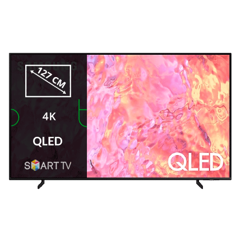 50" QLED Q60C 4K UHD QE50Q60CAUXXH išmanusis televizorius
