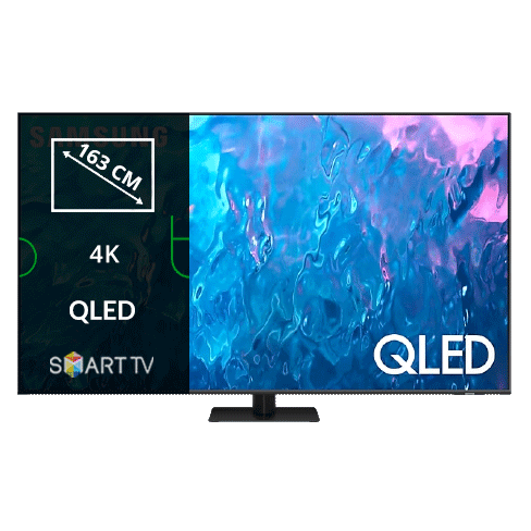 65" QLED Q70C 4K UHD QE65Q70CATXXH išmanusis televizorius