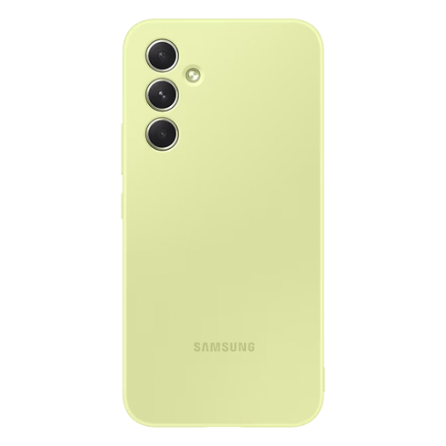 Samsung Galaxy A54 silikoninis dėklas Lime 1 img.