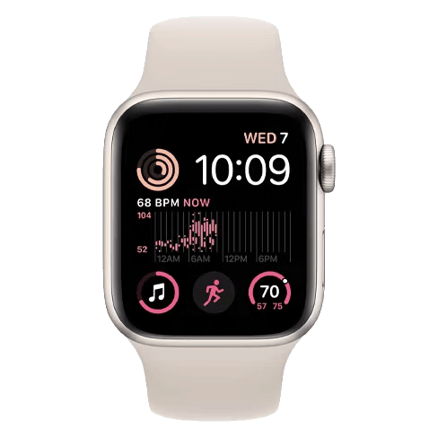 Apple Watch SE (2022) GPS + Cellular 40mmAluminium Case (eSIM) išmanusis laikrodis (Atidaryta pakuotė) 1 img.