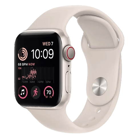Apple Watch SE (2022) GPS + Cellular 40mmAluminium Case (eSIM) išmanusis laikrodis (Atidaryta pakuotė) 2 img.