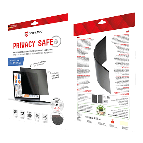 Displex Universal Privacy Safe Glass 13,3
