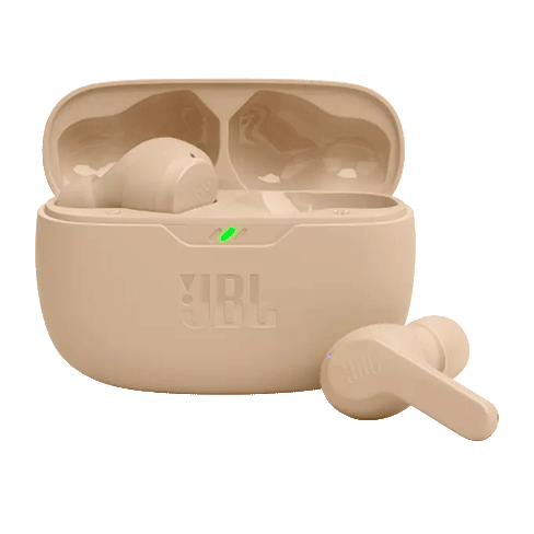 JBL Wave Beam belaidės ausinės Beige 1 img.