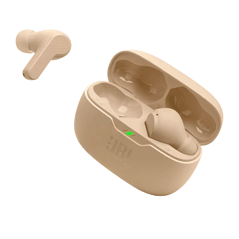 JBL Wave Beam belaidės ausinės Beige 5 img.