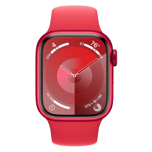 Apple Watch Series 9 GPS + Cellular 41mm Aluminium Case (eSIM) išmanusis laikrodis (PRODUCT)RED 1 img.