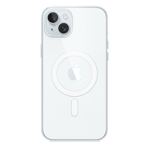 Apple iPhone 15 Plus dėklas su MagSafe Transparent 1 img.