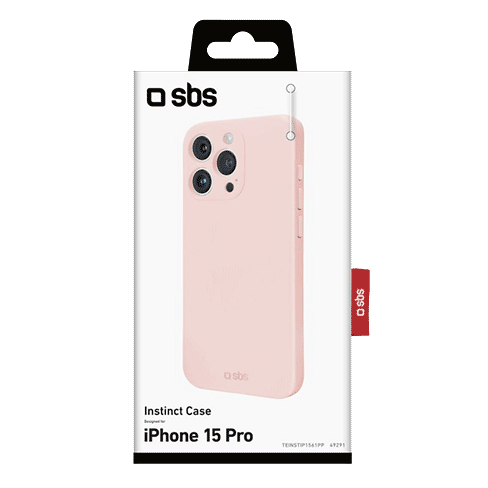 SBS Apple iPhone 15 Pro Instinct dėklas Pink 3 img.