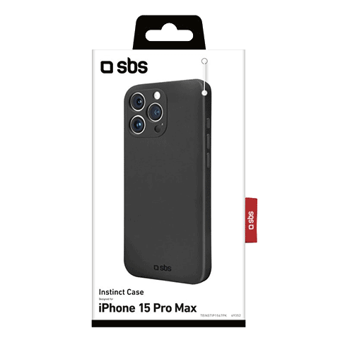 SBS Apple iPhone 15 Pro Max Instinct dėklas Black 3 img.