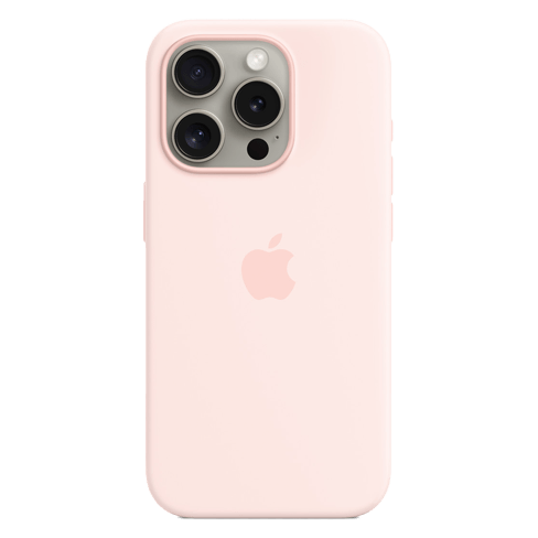 Apple iPhone 15 Pro dėklas su MagSafe Pink 1 img.