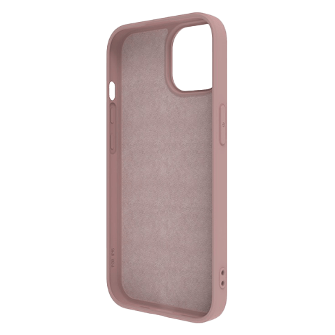 Muvit Apple iPhone 15 MagSafe Soft Touch dėklas Chalk Pink 2 img.