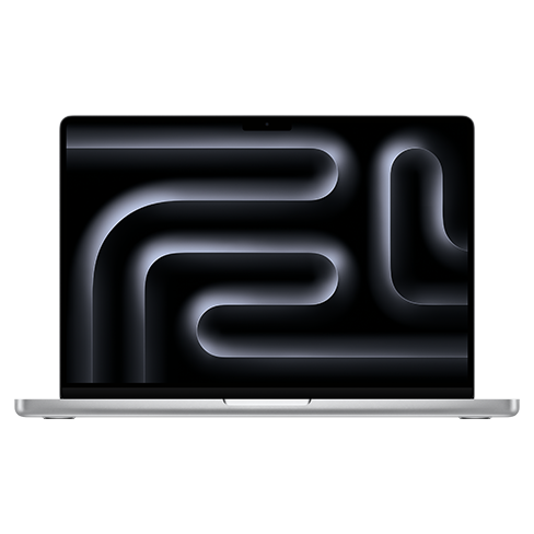 Apple MacBook Pro 14” MRX63RU/A nešiojamas kompiuteris Silver RUS 1 img.